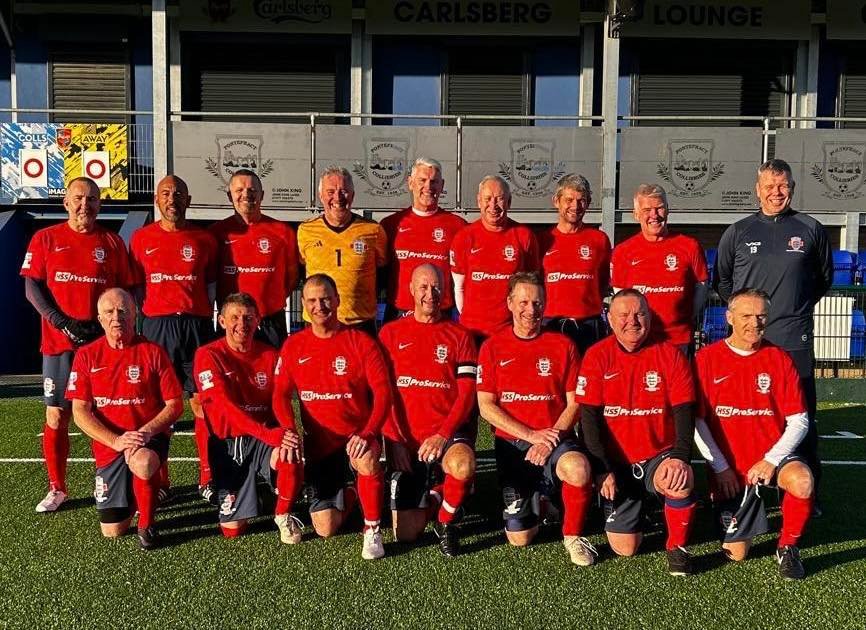 England Over 55s V Fitness Industry XI