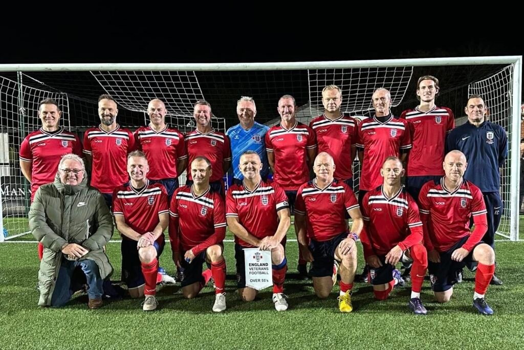 Mixed age England Veterans’ team