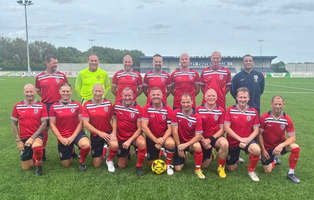 Mixed aged England Veterans