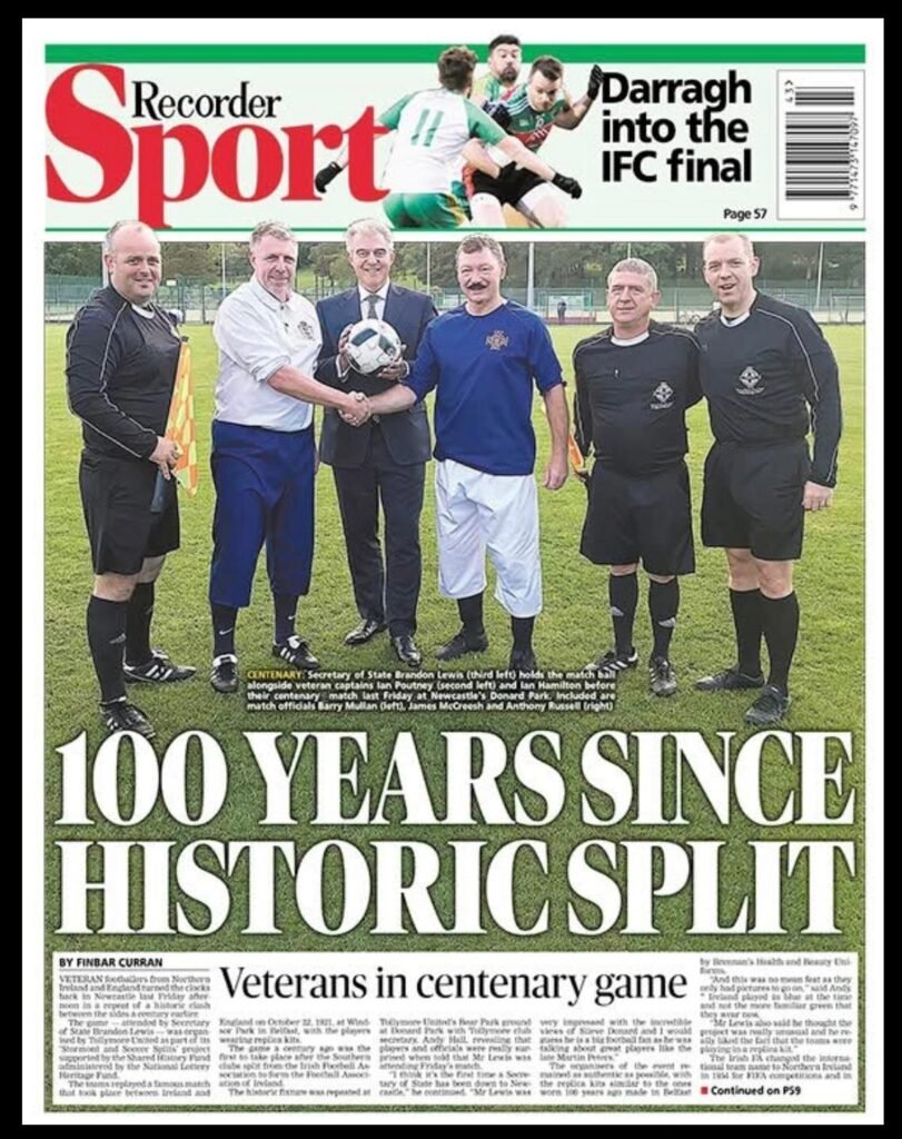 Northern Ireland v England Centenary match - October 2021